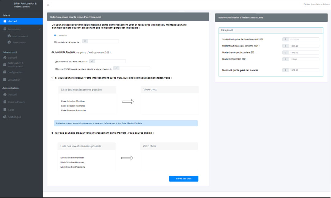 Participation intéressement 2